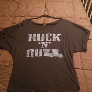 womens rock n roll top.